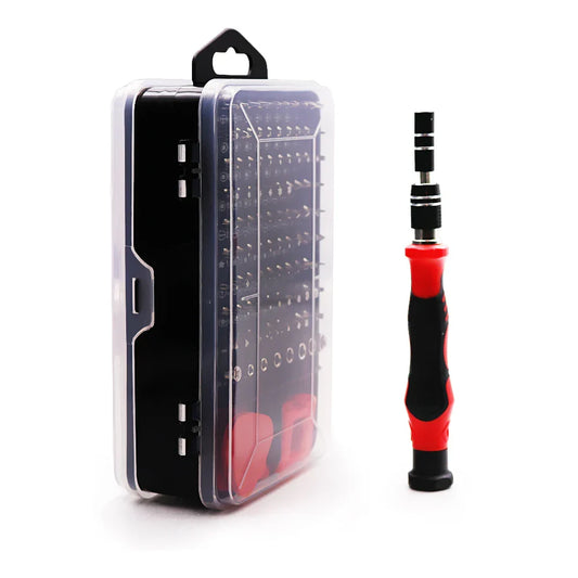 KTX-952403 115-in-1 Magnetic Mini Precision Screwdriver Set with 6 Precision Screwdrivers for Versatile Repair Tasks