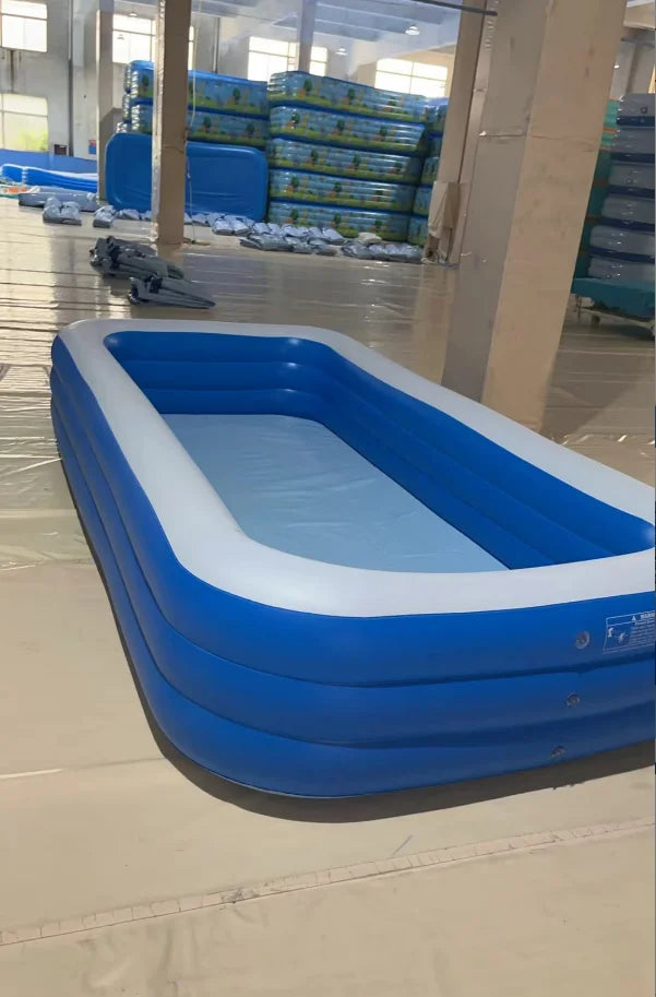 KTX-274323 Inflatable Outdoor Swimming Pool for Adults and Kids - Perfect for Garden Use