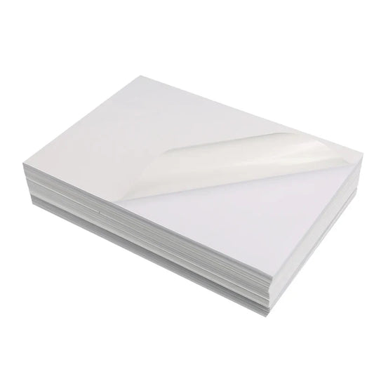 KTX-757203 Self-Adhesive Glossy A4 Sticker Paper for Inkjet Printing