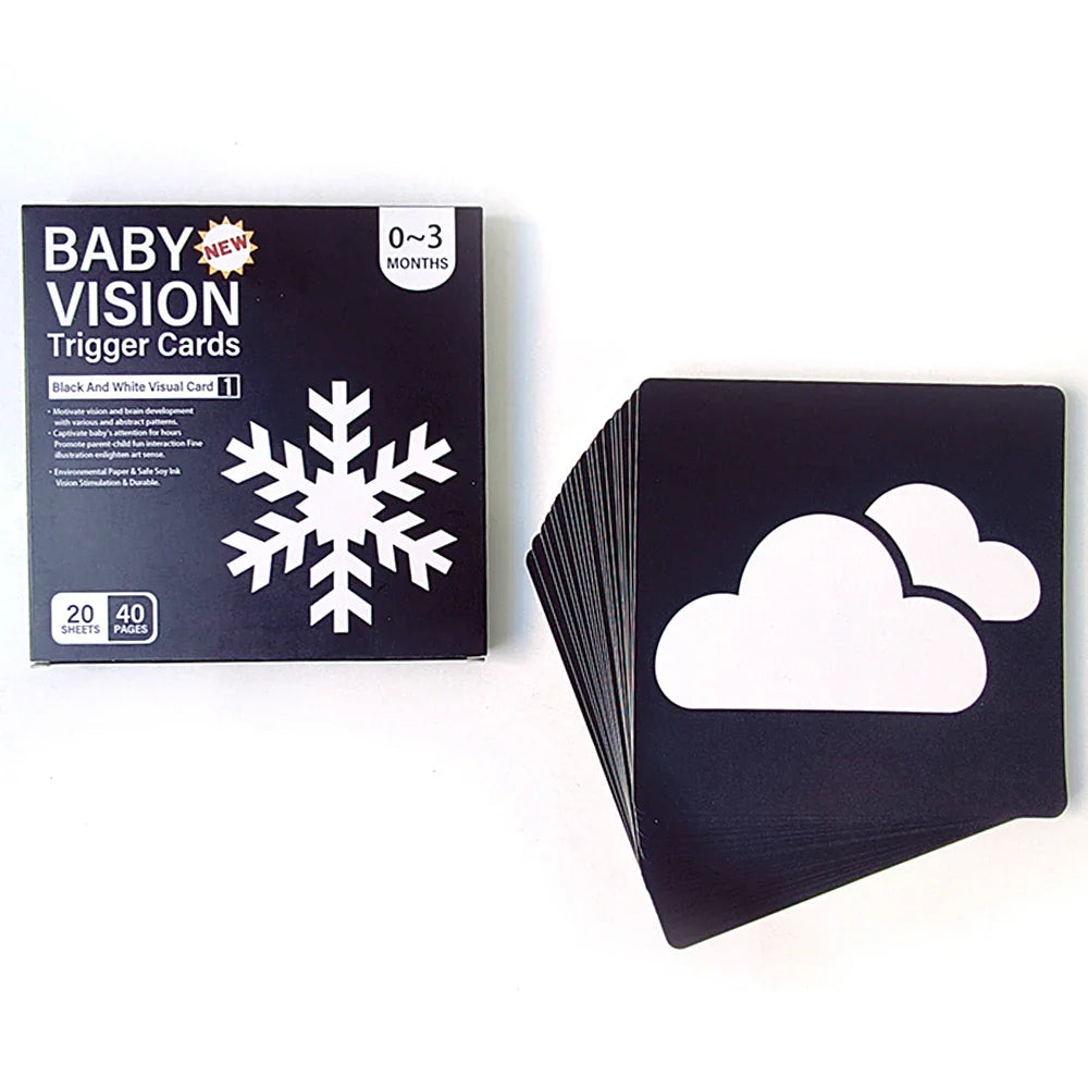 KTX-276883 Custom Educational Flash Cards for Babies Aged 12-36 Months - Cognitive Learning Tools
