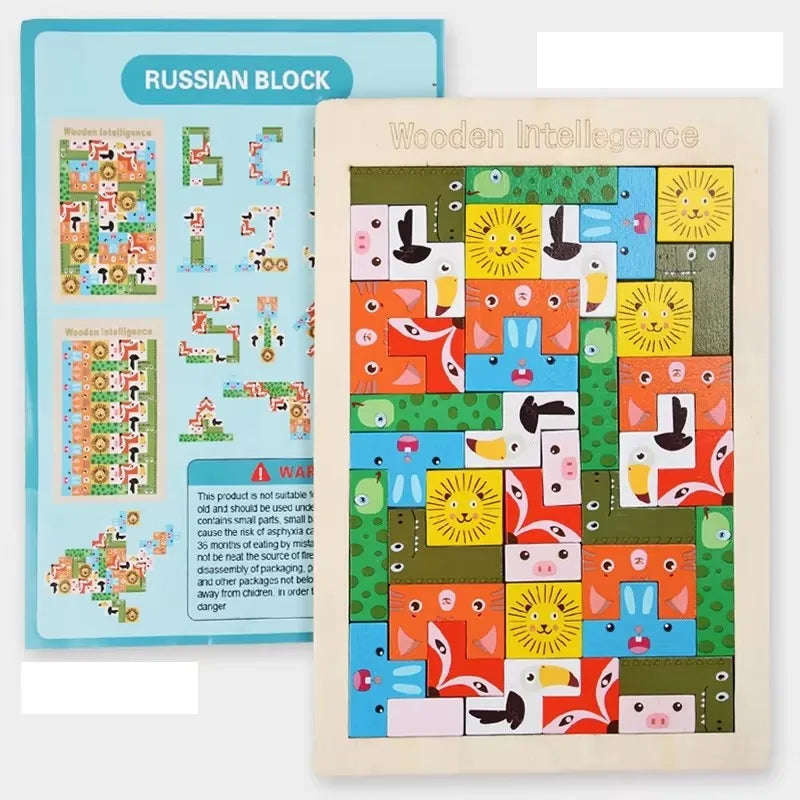 KTX-795411 Montessori Wooden Learning Aids - Educational Sensory Toys for Preschool Development