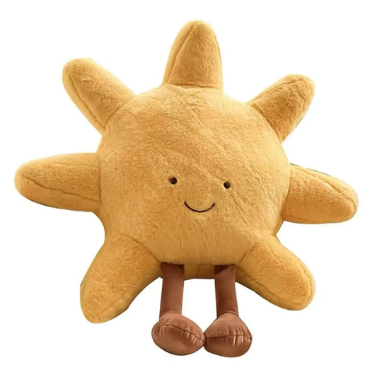 KTX-688531 Custom Sun-Shaped Plush Toy for Kids - Realistic Soft Stuffed Animal