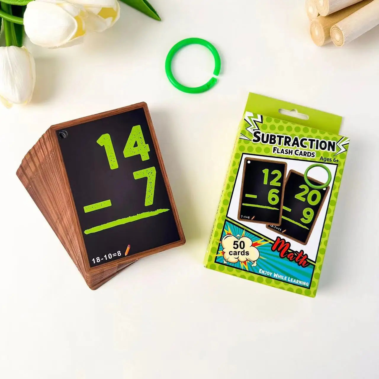 KTX-901779 Educational Flash Memory Game Playing Cards for Children Learning and Development