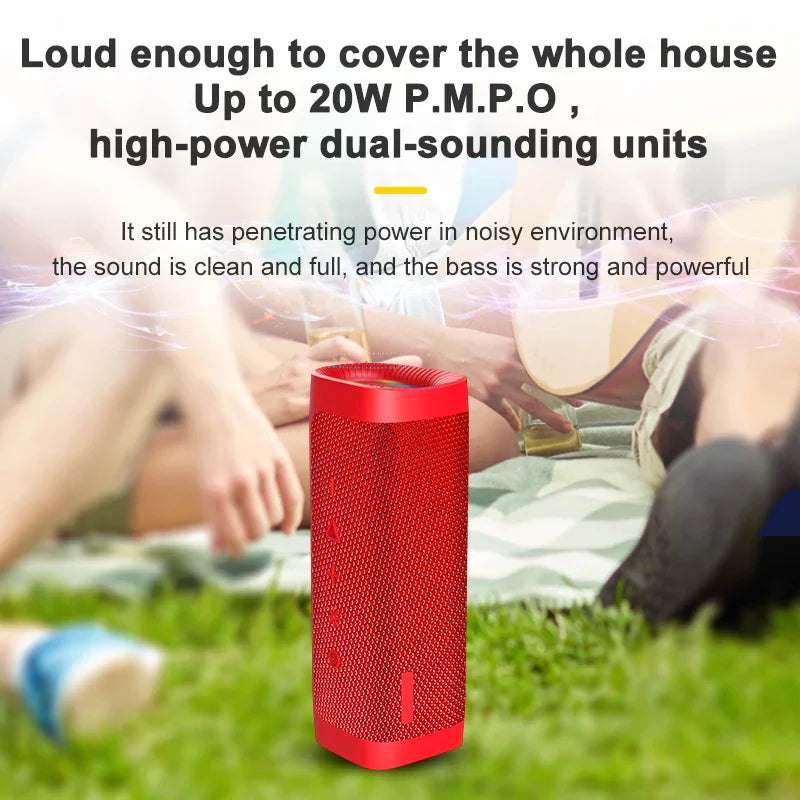 KTX-414419 Portable Waterproof Mini Bluetooth Speaker – Wireless and Compact Design for Outdoor Use