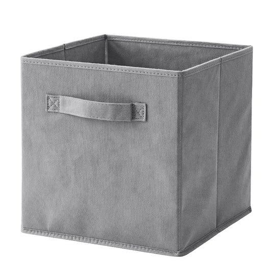 KTX-122707 Foldable Non-Woven Storage Organizer with Strong Handle for Kids' Toys and Clothing