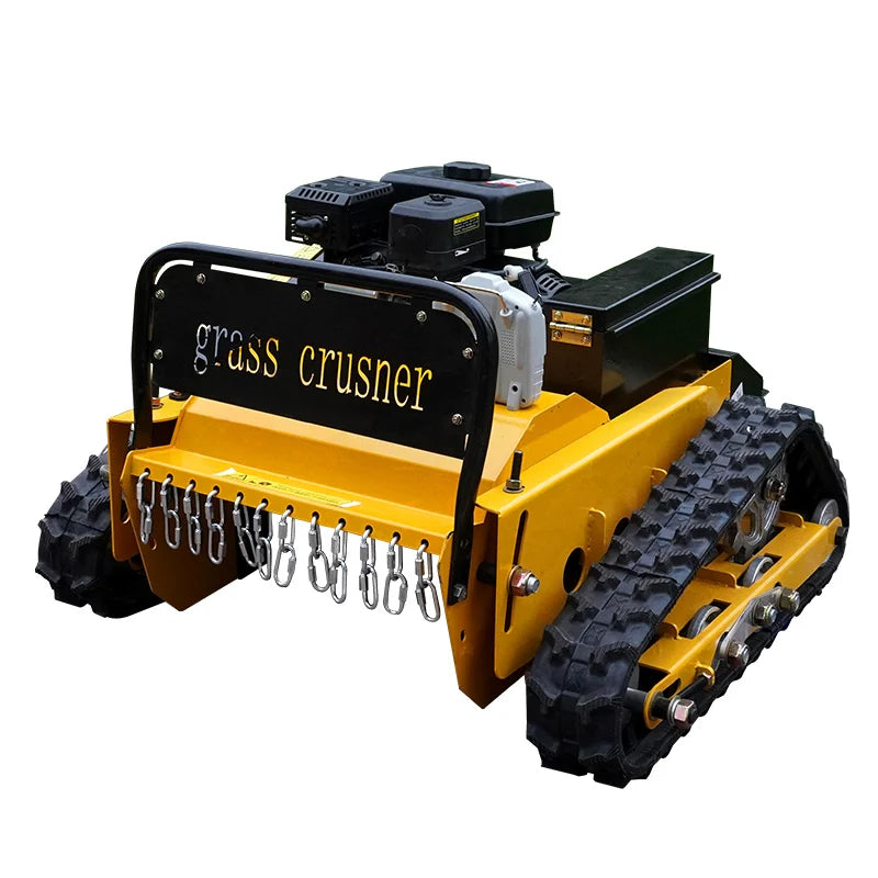 KTX-230675 Remote Control Mini Robotic Lawn Mower - Efficient Grass Cutter for All Terrain Usage