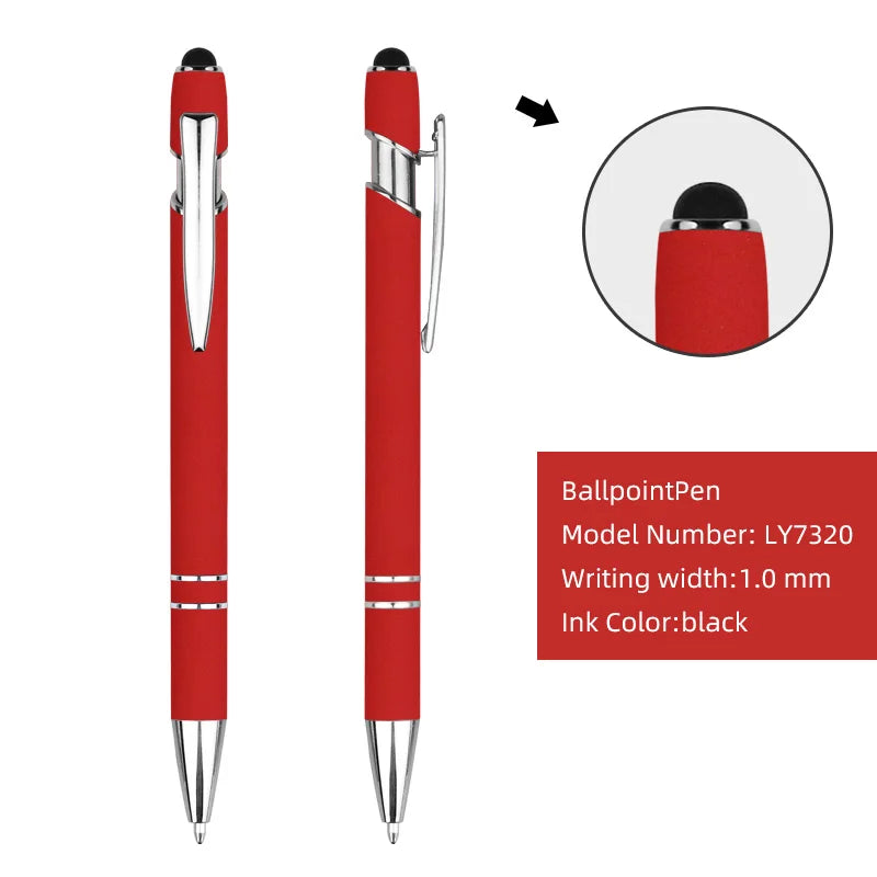 KTX-224851 Customisable Multi-Colour Ballpoint Pens with Plastic and Metal Design