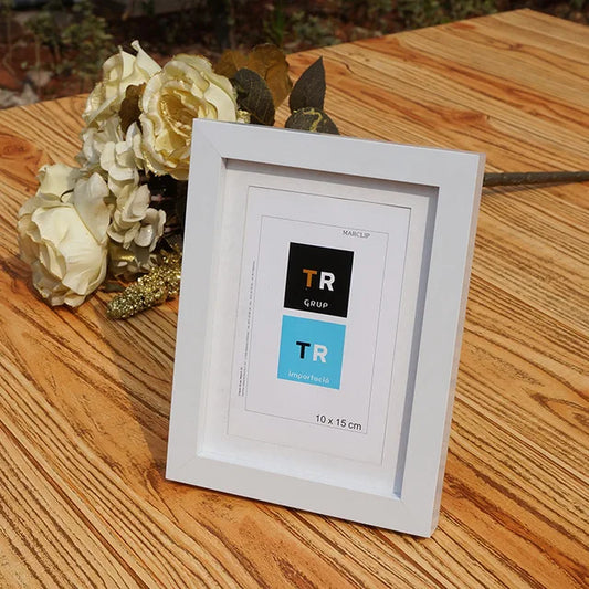 KTX-751187 Decorative Wall Photo Frame Set in 4X6, 5X7, and A4 Sizes for Stylish Home Display