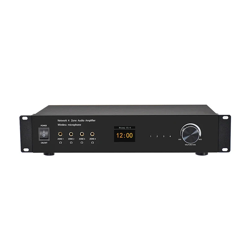 KTX-957331 4 Zone PA Matrix Audio Mixer Amplifier for Public Address Systems