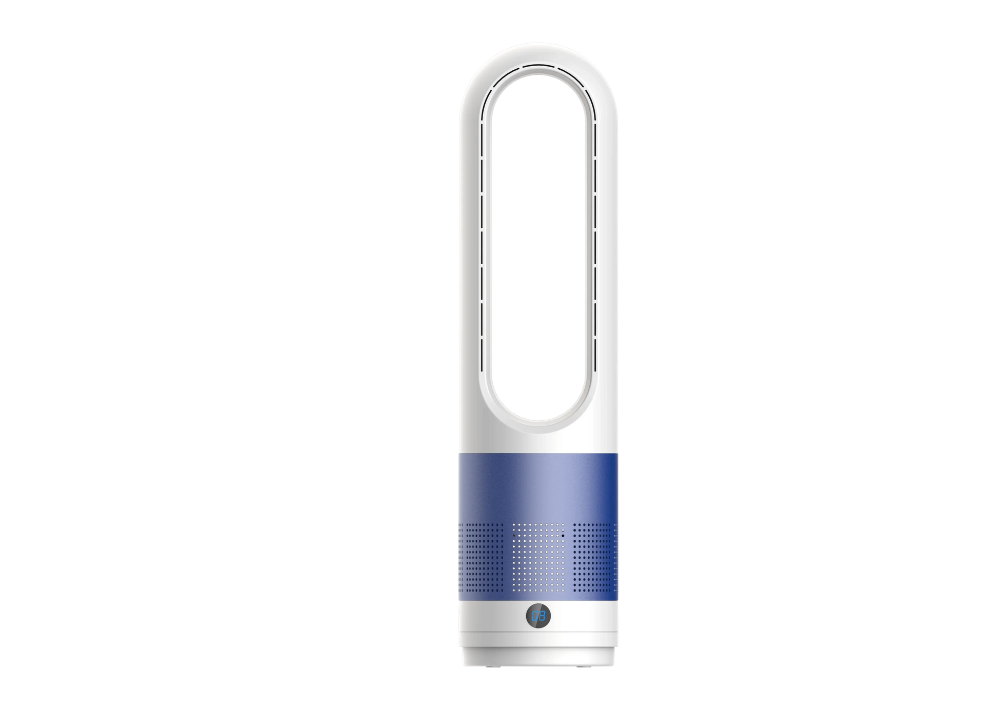 KTX-147859 Bladeless Tower Fan with Remote Control, Low Noise and 8 Speeds for Quiet Cooling