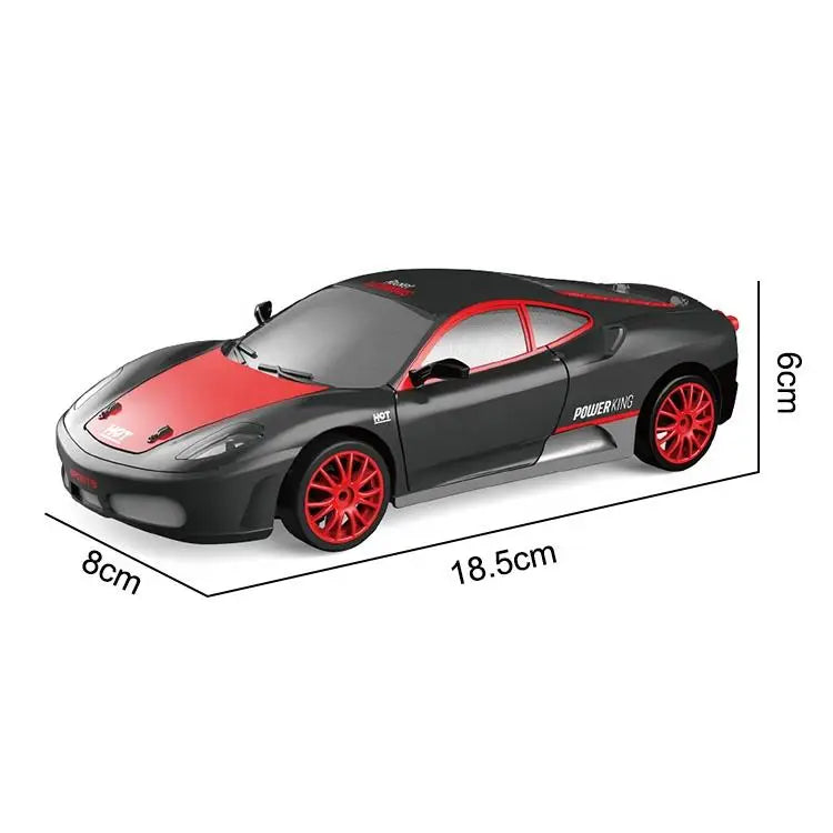 KTX-756435 1:24 4WD Drift RC Car with LED Light, 4-Channel Remote Control, Stunt Racing, Battery Included, Indoor-Outdoor Fun