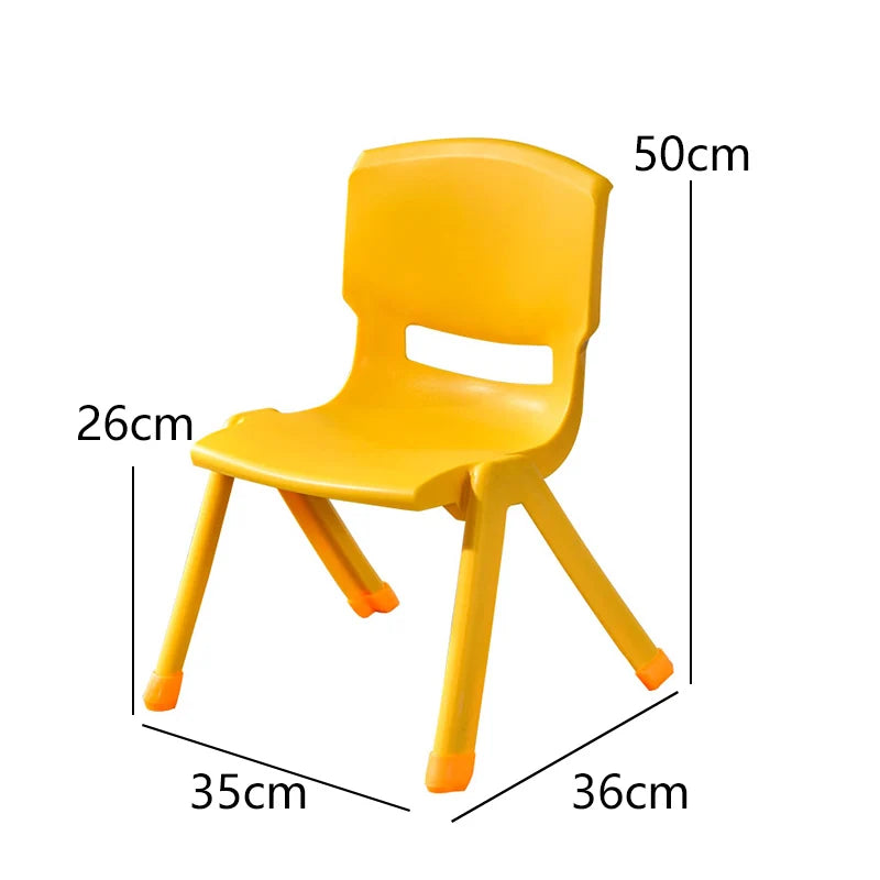 KTX-972499 Durable Plastic Stacking Chair for Children - Ideal for Schools, Daycares and Nurseries