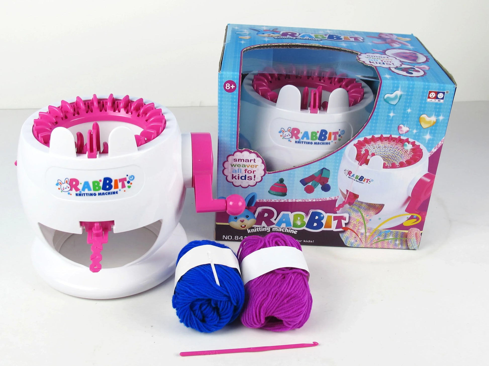 KTX-473875 Sentro Knitting Machine with 22 Needles - Perfect for Kids and Beginners to Create Scarves, Hats, and More