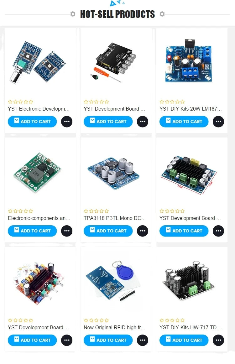 KTX-681171 TDA7377 2.1 Channel Audio Power Amplifier Board for Subwoofer Applications