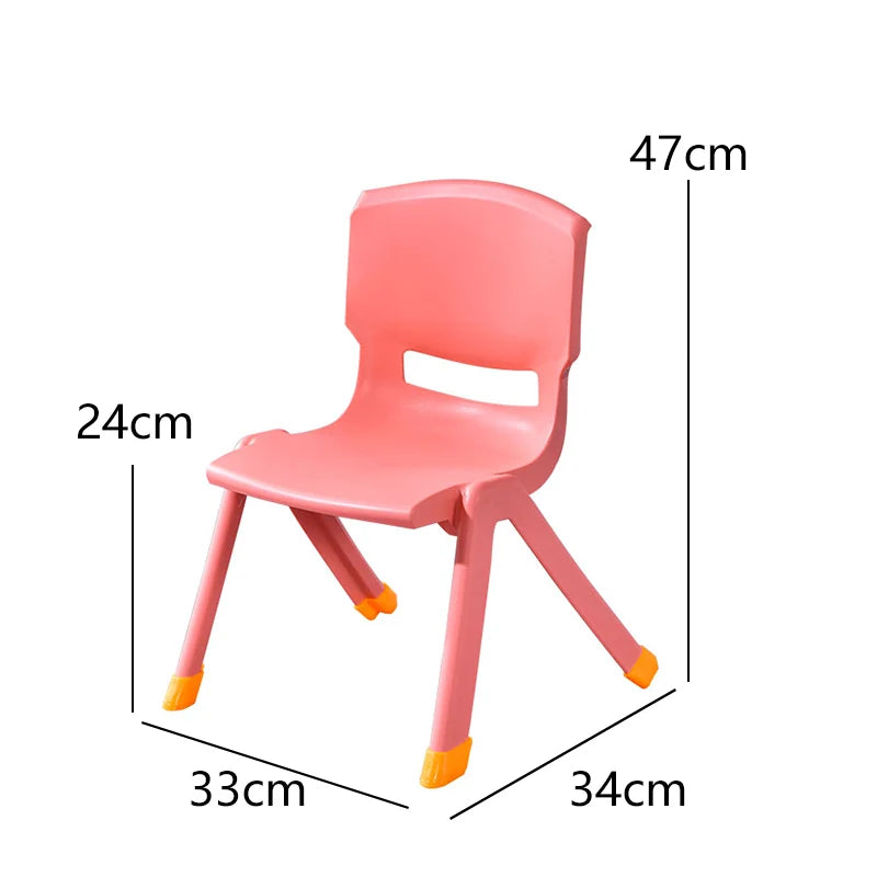 KTX-972499 Durable Plastic Stacking Chair for Children - Ideal for Schools, Daycares and Nurseries