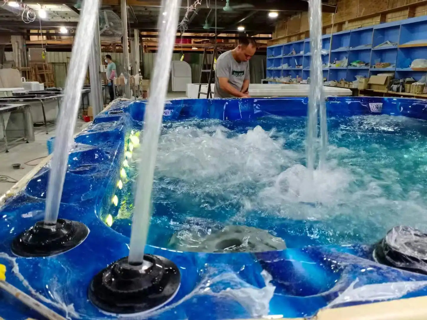 KTX-143251 Balboa Control Outdoor Spa Hot Tub with Jacuzzier Function