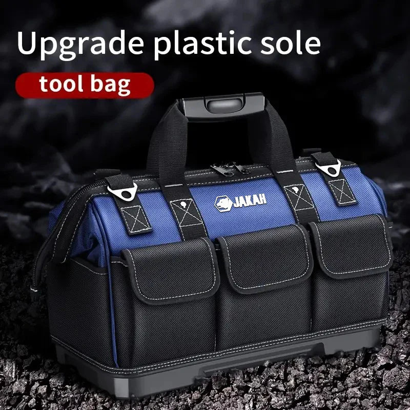 KTX-542227 Durable Multi-Function Electrician's Tool Bag with Large Capacity and Organised Storage