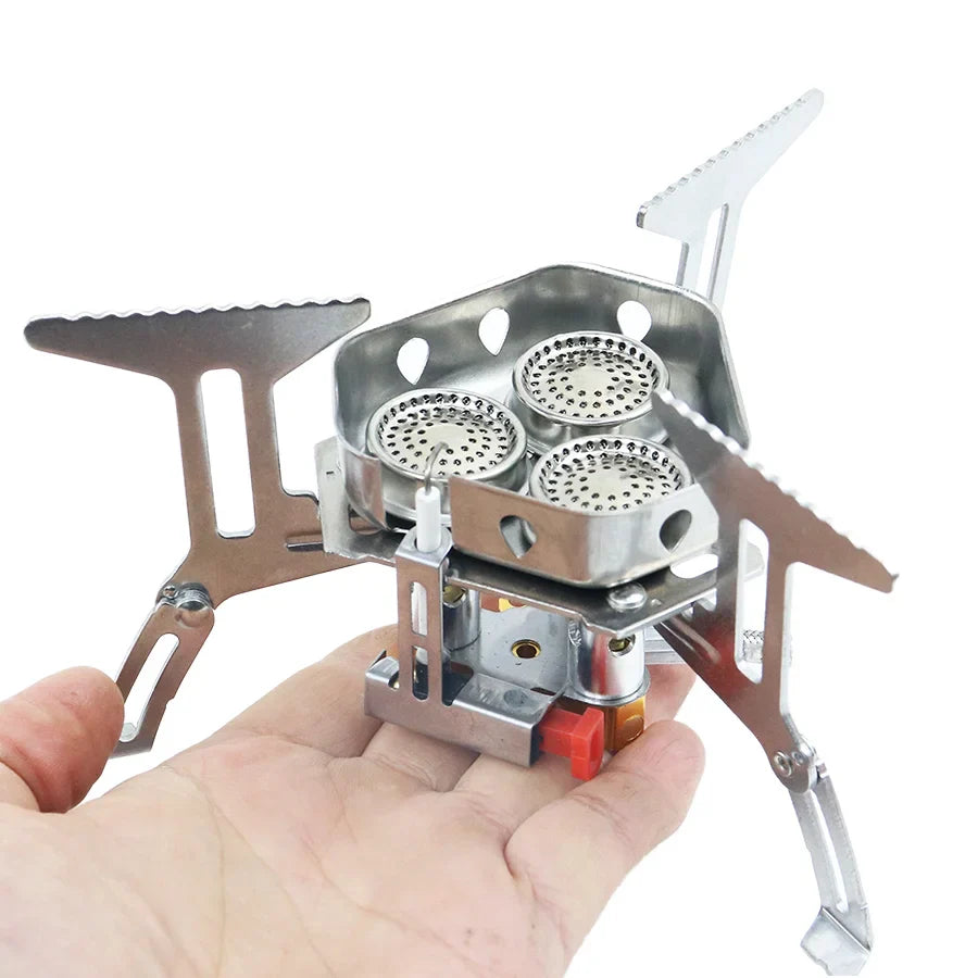 KTX-159059 Portable 6800W Camping Stove for Outdoor Cooking, Hiking and Picnics