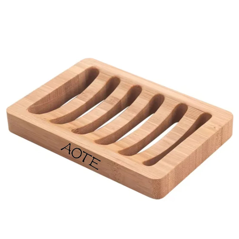 KTX-366419 Natural Wood Soap Box with Custom Logo for Bath and Toilet Supplies