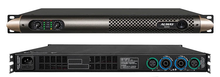 KTX-514387 Professional 2-Channel Digital Karaoke Amplifier with Mixer M2450 1U