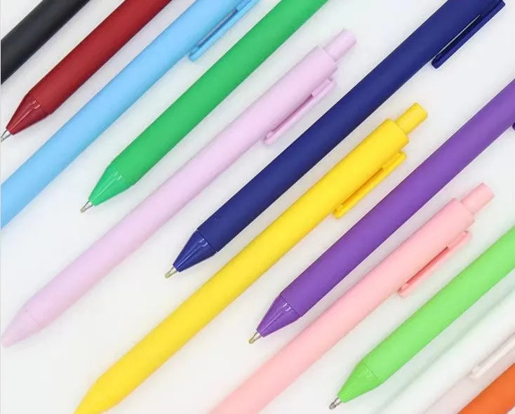 KTX-766099 Soft Touch Rubber Coated Ballpoint Pens with Custom Logo Printing