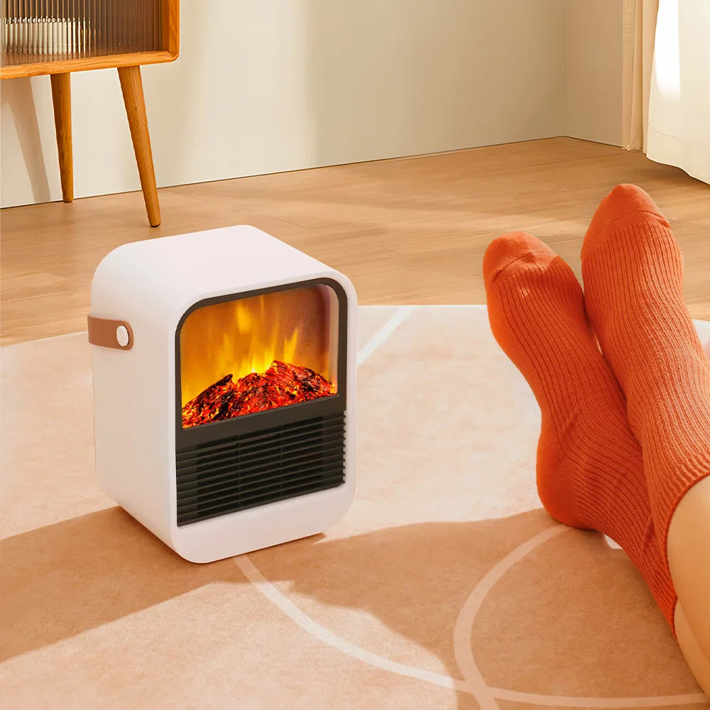 KTX-079187 Portable Electric Fan Heater for Home Office and Indoor Use - 1000W Quick Heat Solution for Winter