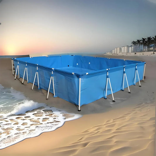 KTX-569235 Easy-Install Above Ground Swimming Pool for Outdoor Family Fun and Clean Sanitary Enjoyment