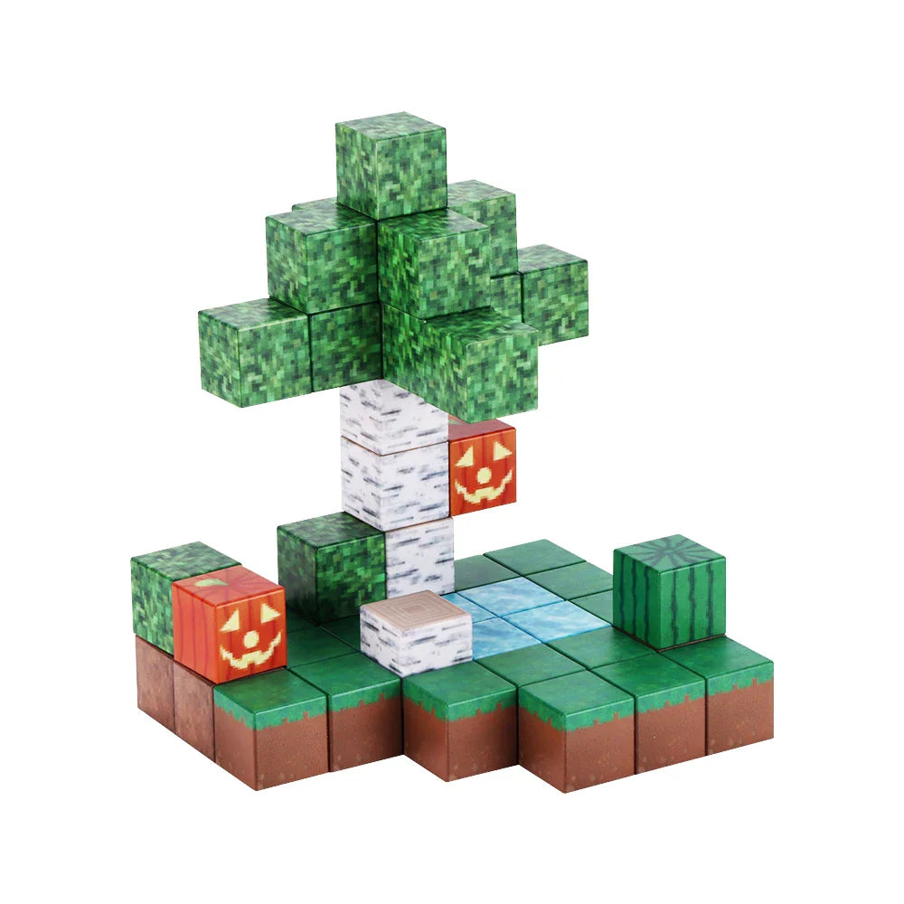 KTX-963859 Magnetic Building Blocks for Kids - Educational Plastic Construction Set