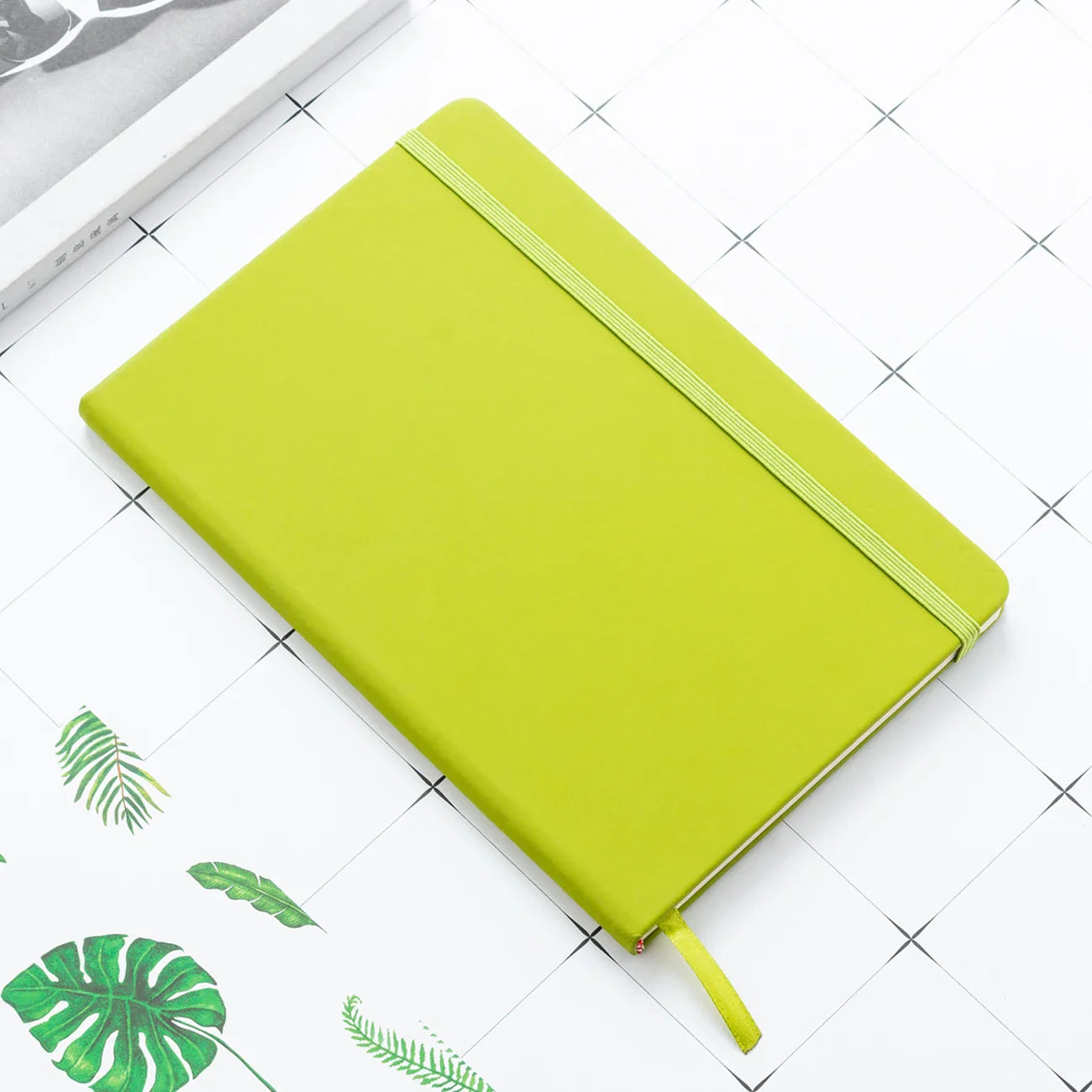 KTX-522067 Custom A5 Hardcover Journal Notebook with Embossed Logo in PU Leather