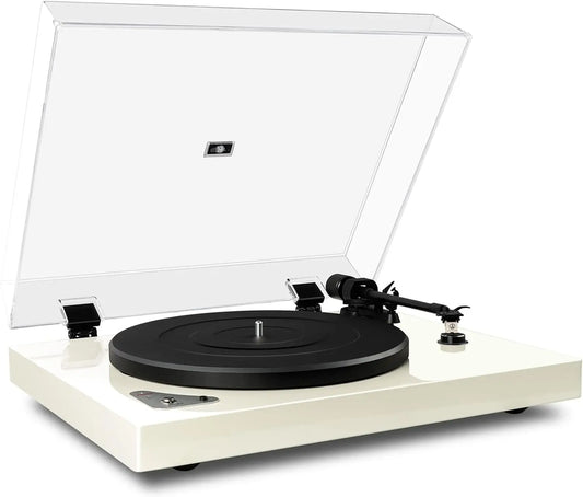 KTX-317267 Bluetooth Vinyl Record Player with Adjustable Counterweight and High-Fidelity Sound