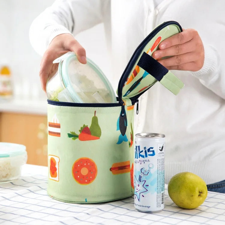 KTX-516307 Insulated Kids Picnic Lunch Bag with Custom Logo, Eco-Friendly Oxford Material
