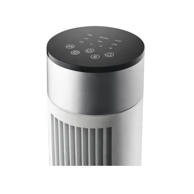 KTX-770451 39 Inch Touch Screen Bladeless Oscillating Air Cooler Tower Fan with Remote Control and Timer Function