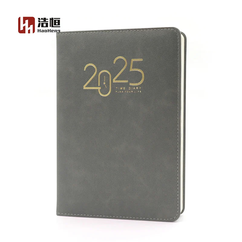 KTX-614611 A5 PU Leather Gratitude Journal with Calendar and Planner Features