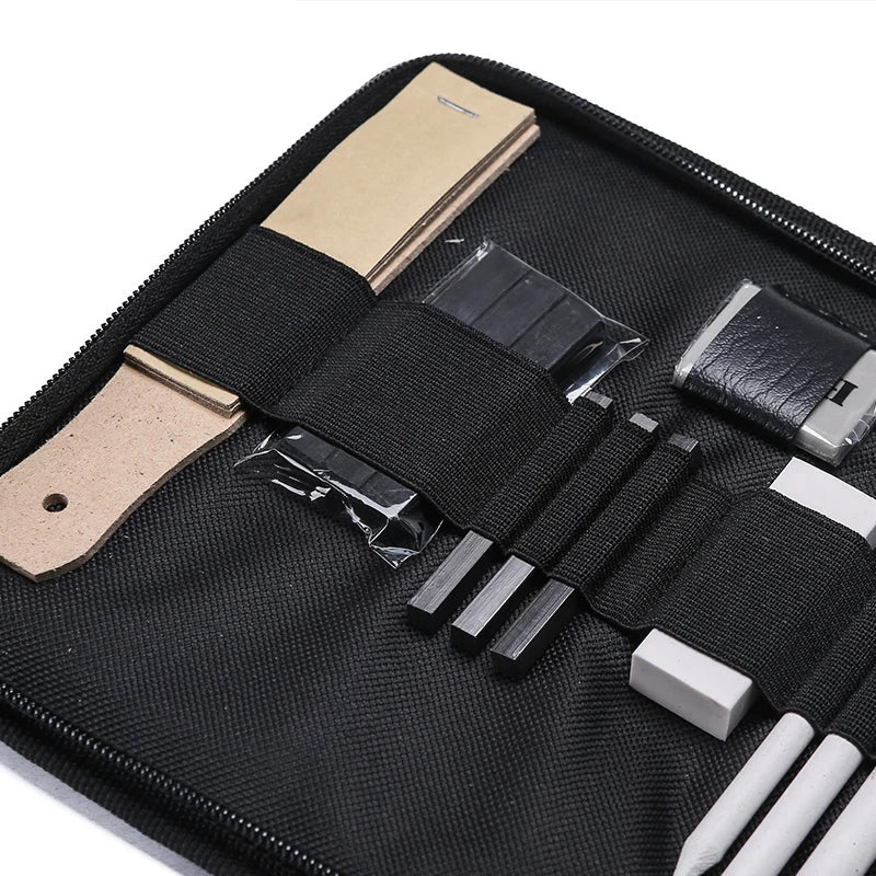 KTX-535571 35-Piece Sketch and Drawing Kit with Graphite Pencils, Erasers, and Accessories for Art Students