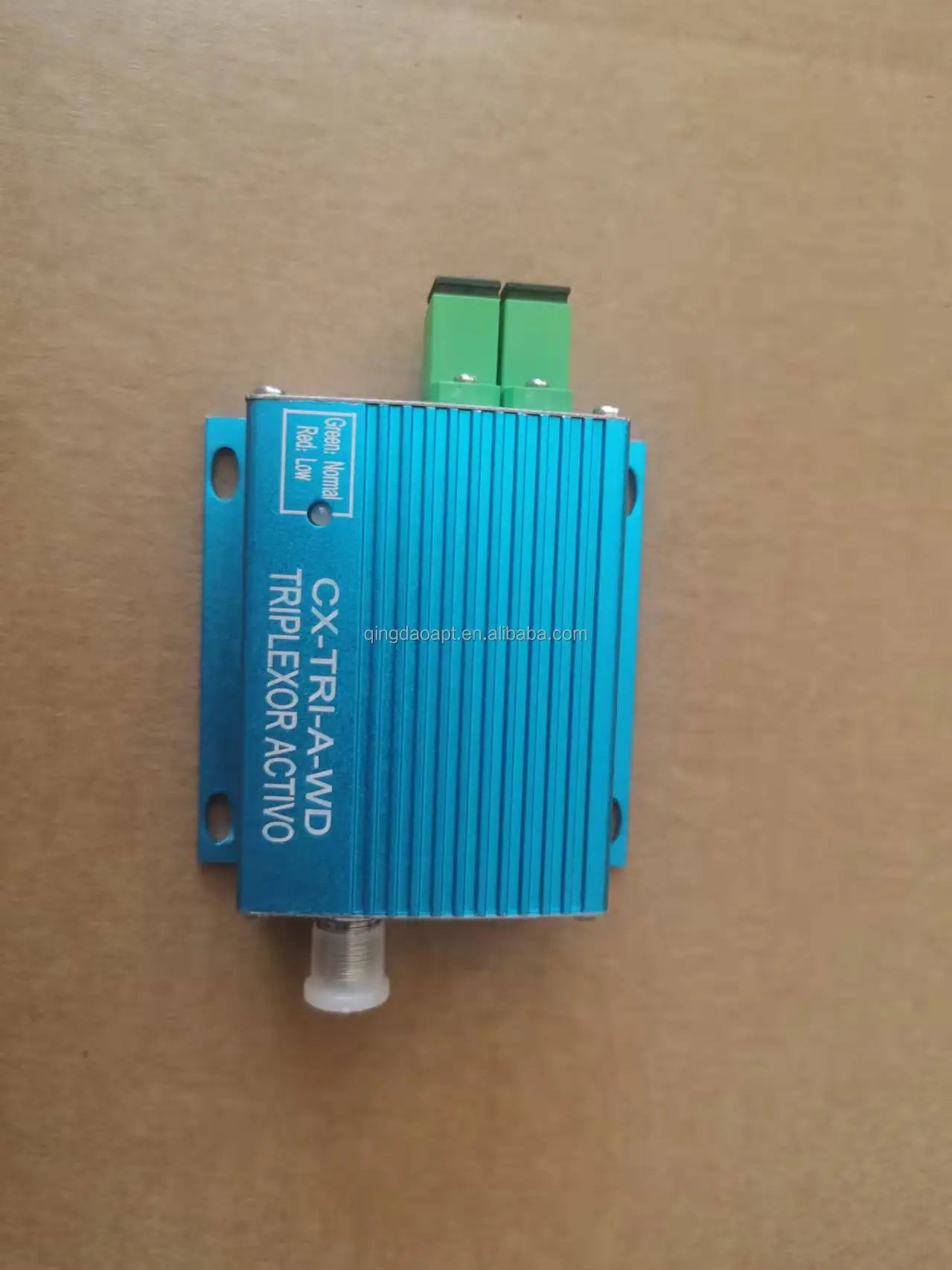 KTX-008211 High Level FTTH CATV Optical Receiver with 2 Outputs and AGC for Satellite TV, WDM Mini Node Receiver