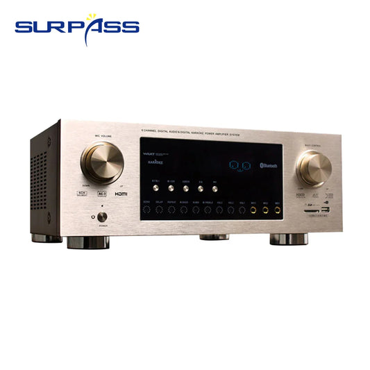 KTX-401427 5.1 Channel Home Theater Amplifier Receiver with High Power Wireless Sound System