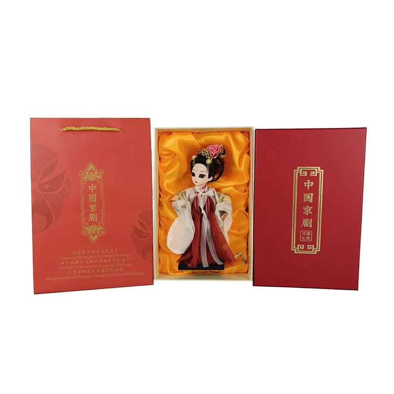 KTX-650835 Metal Silk Action Figure of Yang Guifei - Movable Miniature Gift