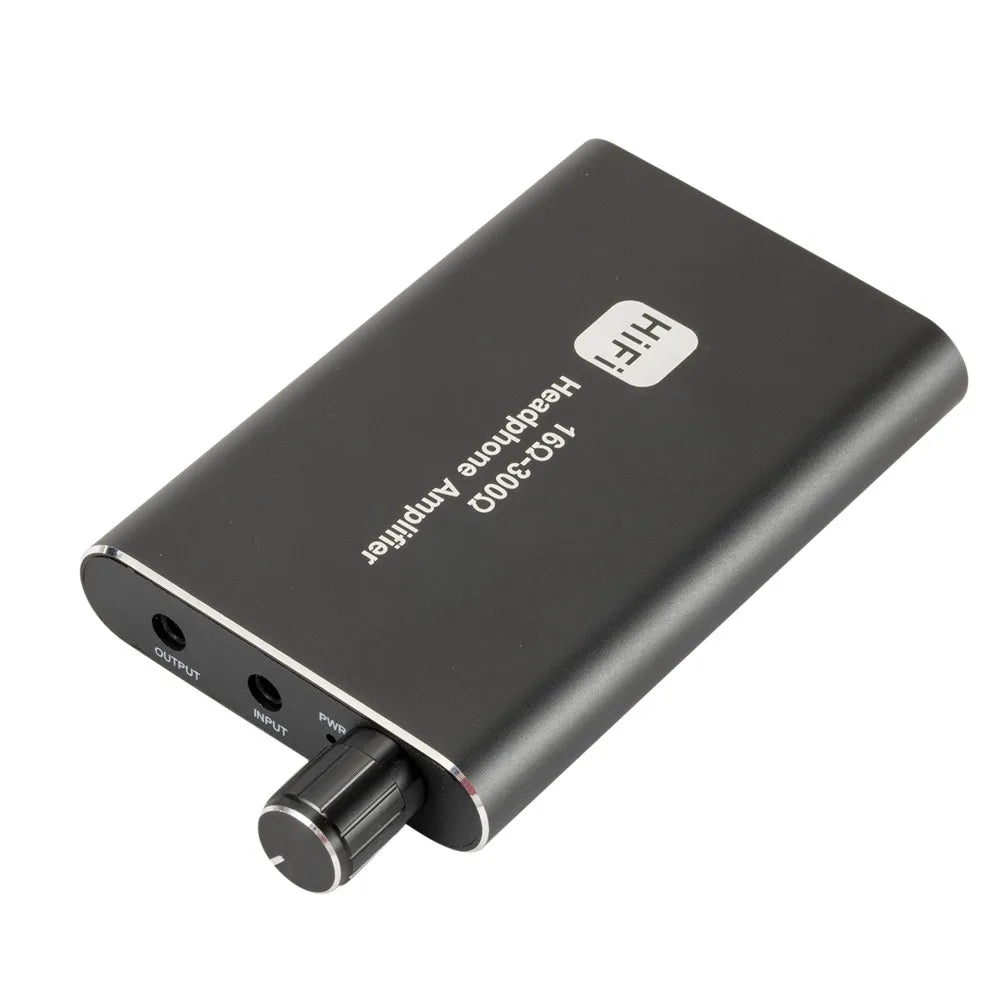 KTX-186707 Dual-Output Portable 3.5mm Stereo Audio Headphone Amplifier with Switch Power