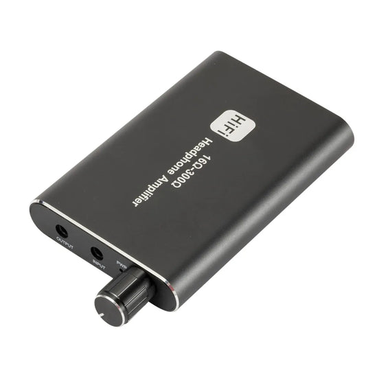 KTX-186707 Dual-Output Portable 3.5mm Stereo Audio Headphone Amplifier with Switch Power