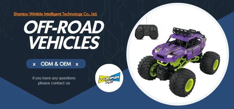 KTX-328147 1:16 Scale 4WD Electric Radio Control Off-Road Car for Kids, 2.4G Remote Control Vehicle, Indoor/Outdoor Use