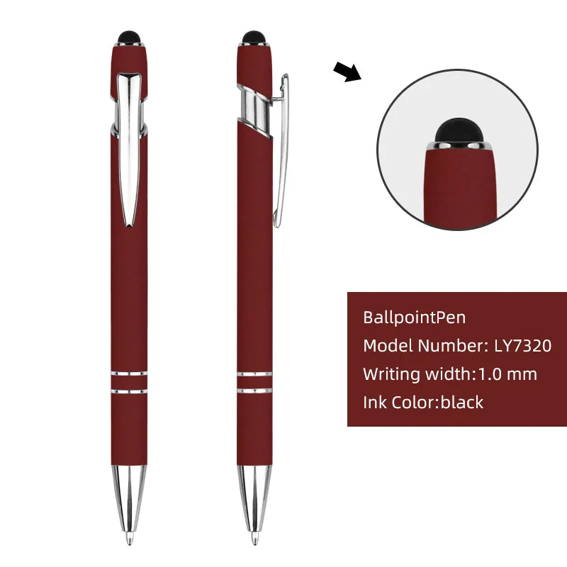 KTX-224851 Customisable Multi-Colour Ballpoint Pens with Plastic and Metal Design