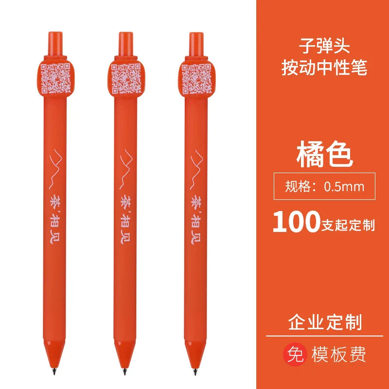KTX-931091 Customised Plastic Writing Pens in Assorted Colours for Marketing and Office Use