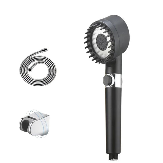 KTX-867603 Filtered Handheld Shower Head with Rainfall Spray for Enhanced Water Purification