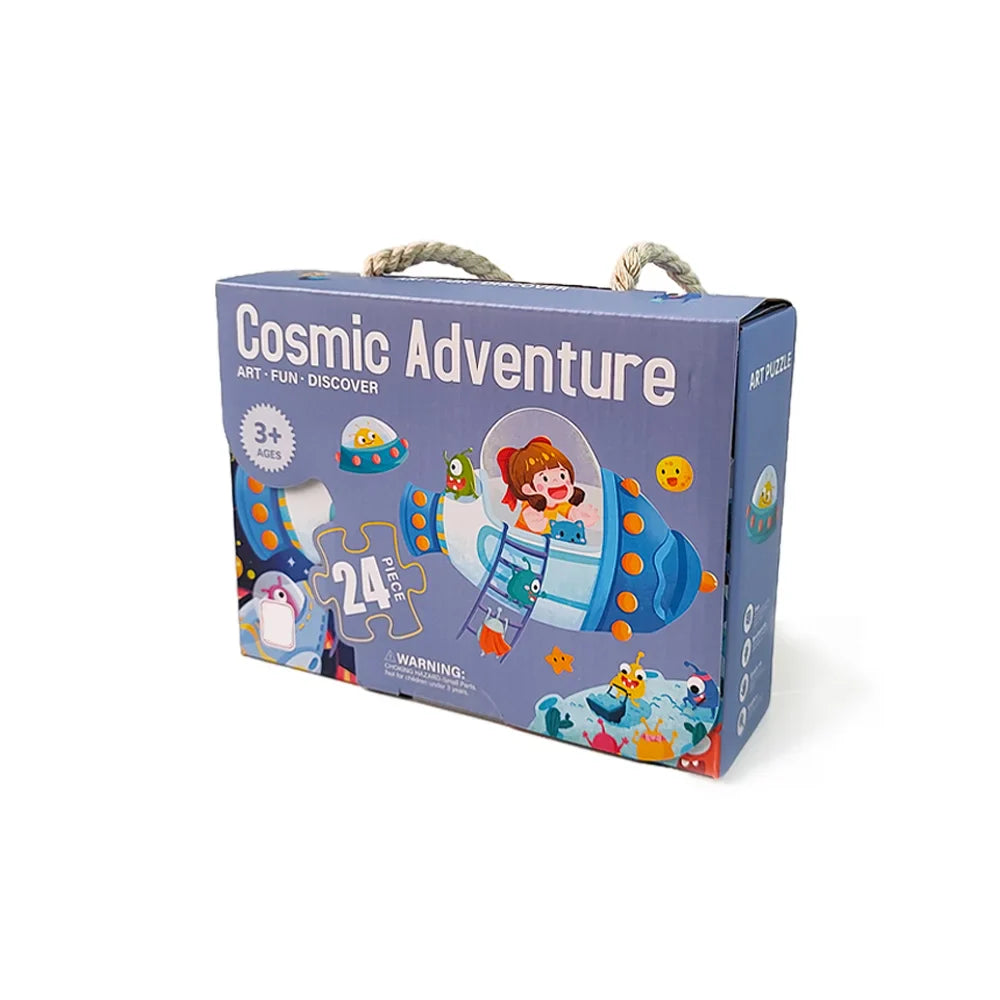 KTX-842003 Fox Themed Custom Jigsaw Puzzle for Children - Engaging Educational Board Game