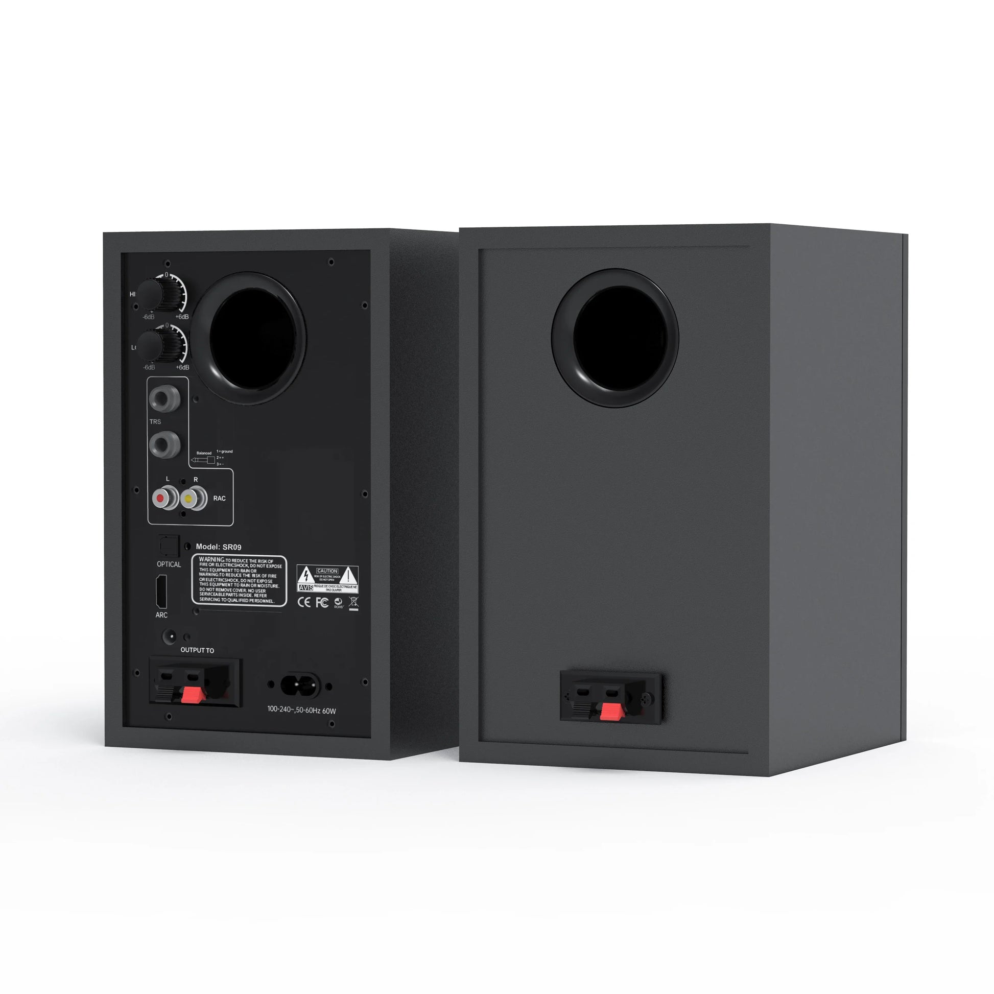 KTX-942163 60W Fiberglass Woofer Speaker with Super Bass and Crystal Sound for Studio Monitoring and Bluetooth Connectivity