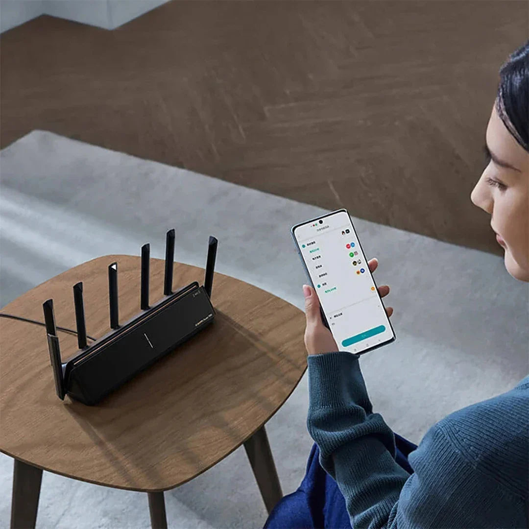 KTX-502035 Mi Router BE7000 WiFi 7 Mesh Router with 1GB Ethernet Ports and VPN Signal Amplifier