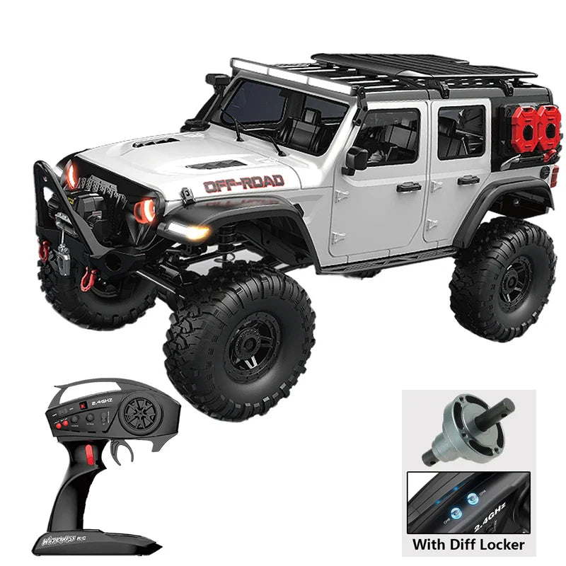 KTX-141523 1:10 Scale Off-Road RC Monster Truck with 4WD, 2.4GHz Remote Control, LED Lights, and 18km/h Speed