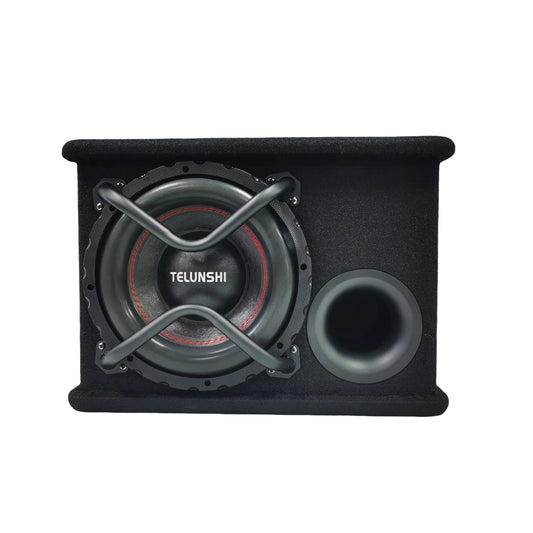 KTX-728595 10 Inch Dual Magnet Car Subwoofers with Built-in Amplifier for Truck and Car Audio Systems