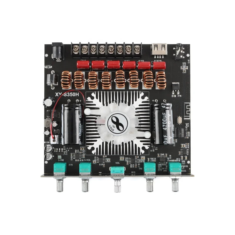 KTX-353491 2.1-Channel Digital Amplifier Module with Subwoofer Support, 220Wx2, Model TPA3251D2