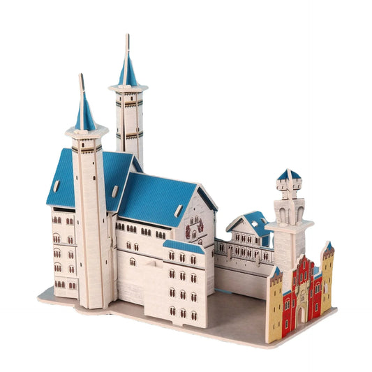 KTX-464595 Handmade 3D Paper Puzzle of World Famous Architecture for Kids - Educational Gift Toy